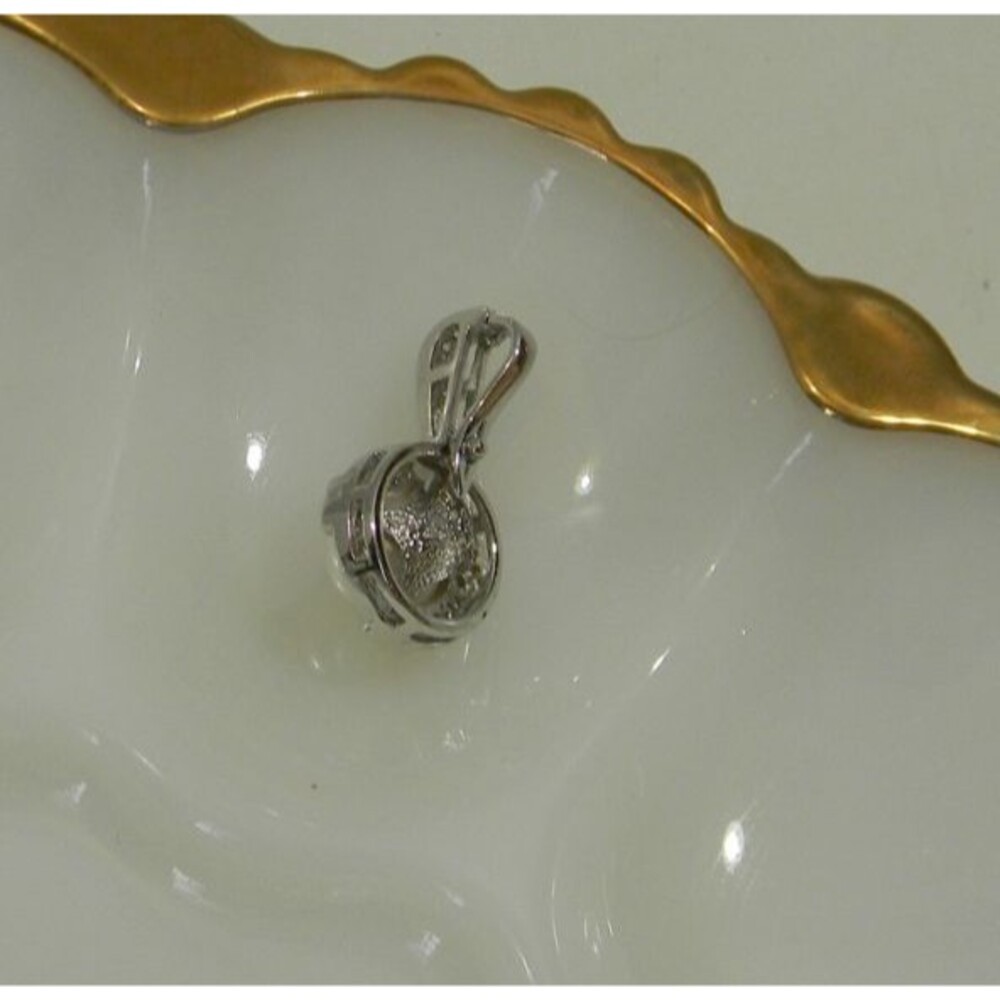 Premier Designs Faux Pearl and Rhinestone Pendant - Picture 4 of 5